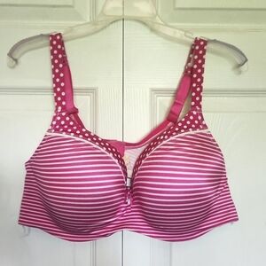 Deesse Bra Pink Polkadot Size  44D